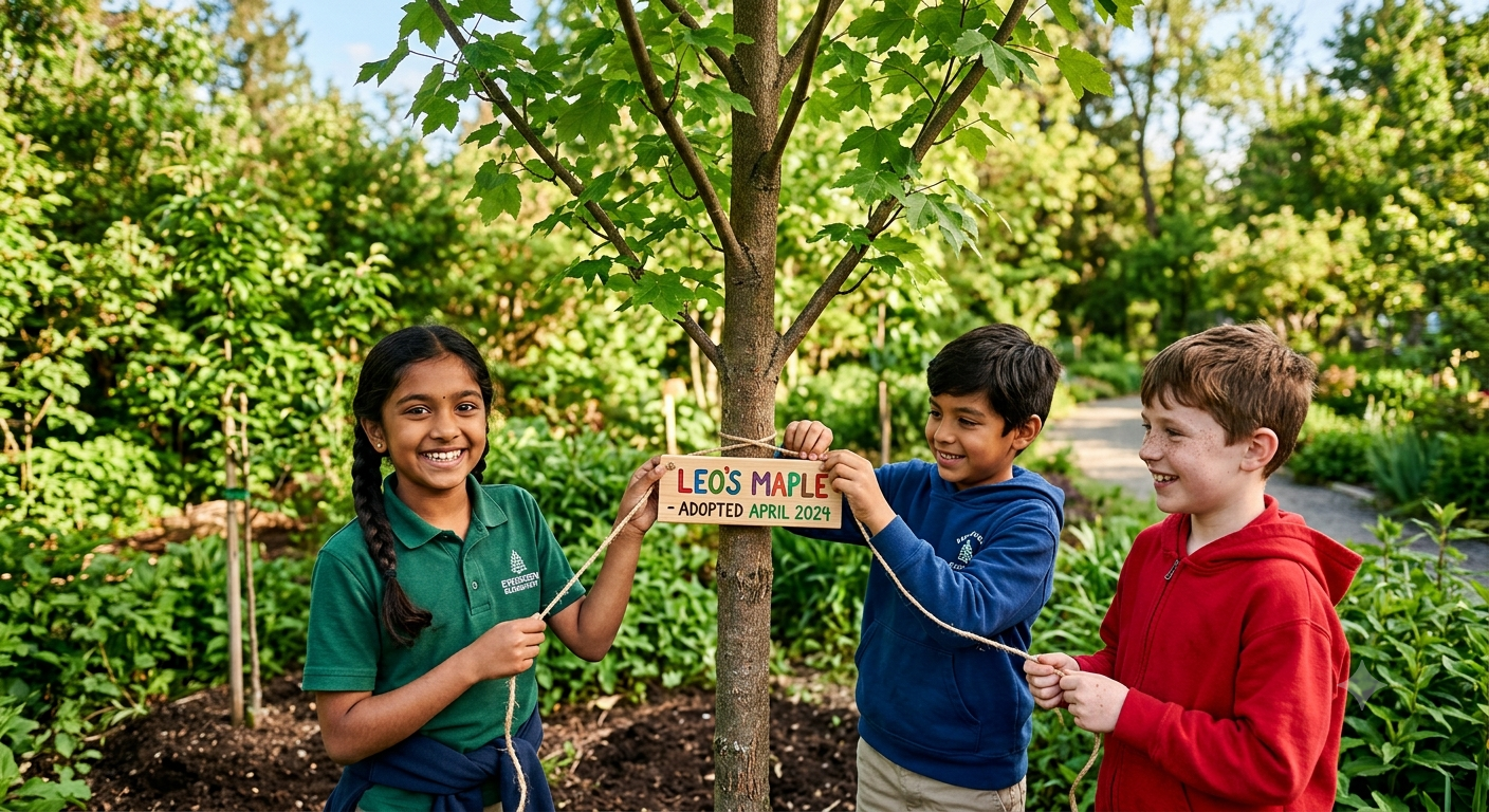 Tree Tagging & Biological Naming: Planting Conscious Seeds in Schools.