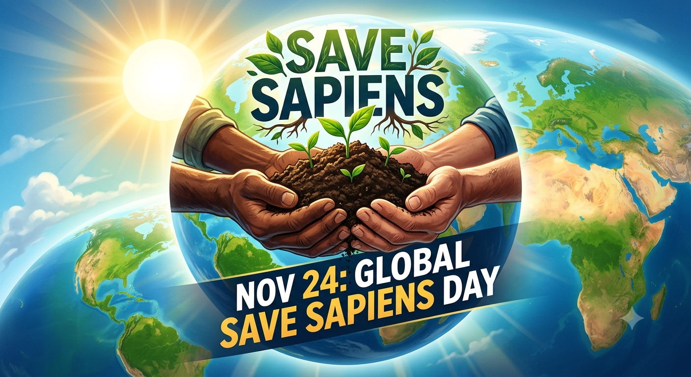 Why November 24 is Global Save Sapiens Day.