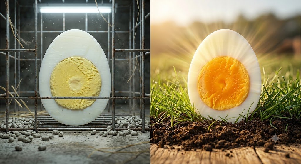  The Tale of Two Eggs: ICU Farmed Eggs vs. Natural Pasture-Raised Bio-Data.