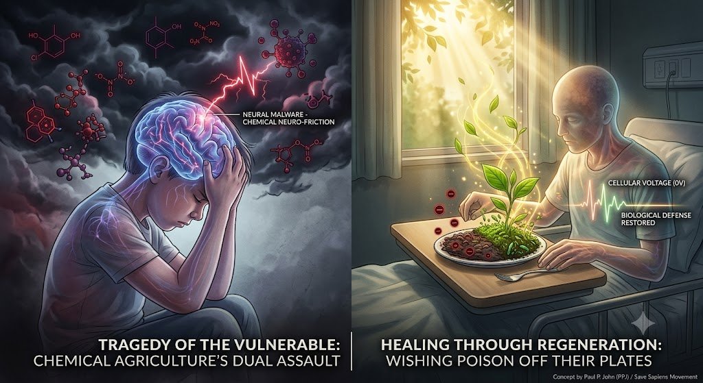  The Double Tragedy: How Chemical Agriculture & Climate Crisis Torment the Vulnerable.