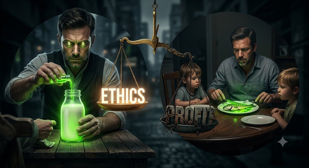 The Illusion of Profit: When Ethics Die, Toxicity Comes Full Circle.