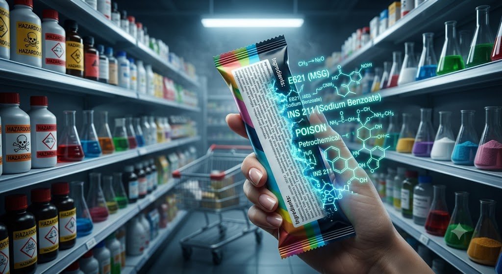 The Chemical Aisle: Why Your Food Ingredients Belong in a Lab, Not a Supermarket.