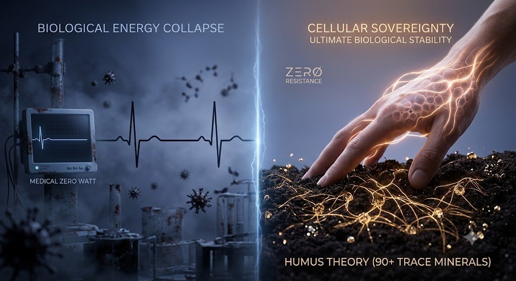 The Zero Watt Paradox: Why Zero Voltage in Food Chemistry Means Ultimate Biological Sovereignty.